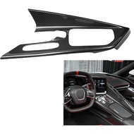 Central Control Gear Shift Panel Trim Sticker For Chevrolet Corvette C8 2020-2023