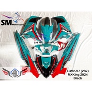 LC135 V2-3 V4-5 V6-7 PETRONAS GREEN MX KING 24（287）BODY COVER SET HBL HIGH QUALITY