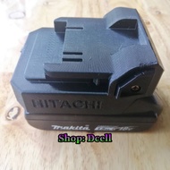 Đế Chuyển Pin Makita Cho Máy Hi-tachi Hikoki Metabo 18v In 3D Siêu Bền - Pin Makita Sang Hikoki