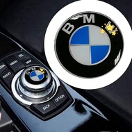 29mm Multimedia Control Badge Alloy Sticker Compatible with BMW x1x2 x3 x5 x6 GT