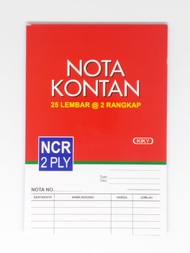 KIKY NOTA KONTAN 2 PLY KECIL