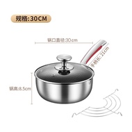 Premium 304/316 stainless steel wok honeycomb wok tefal 32cm non stick wok pan double frying pan non