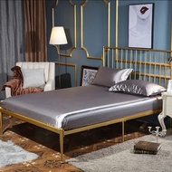 SATIN SILK BEDSHEET / CADAR SATIN / SATIN BEDSHEET / CADAR MURAH / CADAR KAIN SEJUK / CADAR QUEEN / 