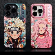 Creative anime pink iPhone case for iPhone 15 14 13 12 11 Pro Max protective case drop-proof Case