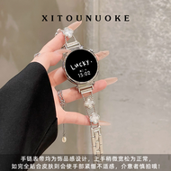 สายนาฬิกา X-IT สำหรับ Huawei GT5 GT4 Watch4Pro Watch3 สายโลหะผสมแบบบางสำหรับผู้หญิง สายนาฬิกาแบบแฟชั