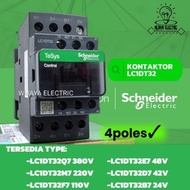 Schneider LC1DT32E7 4p 48vac 32a/contactor