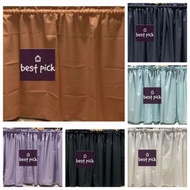 Panglababo plain curtains 32x57inches geena