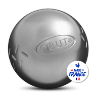 เปตอง โอบุท รัวซี สแตนเลส Obut Loisir inox SUN Chevron set of 3 balls 73-620