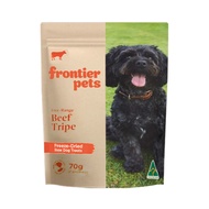 Frontier Free-Range Freeze-Dried Raw Beef Tripe Strips Dog Treat 70g