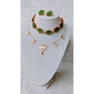 Indian Jewellery / minimalist invisible lotus choker (Readystock)