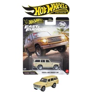 TOYOTA Hot Wheels Premium Fast & Furious FF Land Cruiser FJ60 CreamTOYOTA