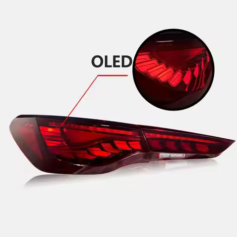 J ONE BMW G22 G23 G26 G83 M4 G82 2021-2023 430i M440i OLED Car Tail Light Assembly Upgrade Dynamic G