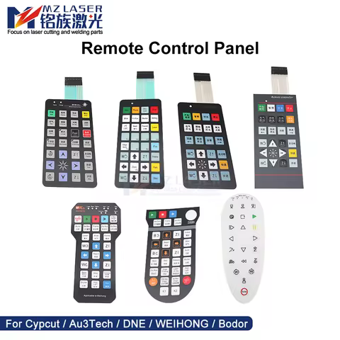 Fiber Laser Cutting Machine Remote Control Panel For Au3Tech WEIHONG DNE Cypcut FSCUT Wireless Handh