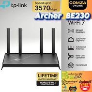 TP-Link Archer BE220 (1G)/ BE230 (2.5 G) Wifi Router 7 BE3600 Dual-Band Wi-Fi 7 EasyMesh