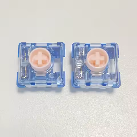 Kailh Low Profile Silent Mechanical Keyboard Switch Deep Sea Islet Pink MINI Linear Applicable to 13