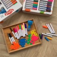 Export 18-Color Watercolor Pen Airbrush Children Summer Vacation Leisure Drawable Airbrush Watercolo