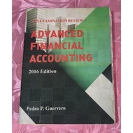 ADVANCED FINANCIAL ACCOUNTING  BY GUERRERO 2016 EDITION