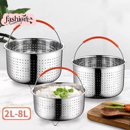 [fashion] Stainless Steel Steamer Basket Pot Accessories for 3/6/8 Qt Pot Pressure Cooker MY