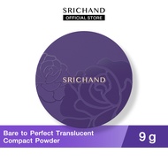 SRICHAND ศรีจันทร์แป้งอัดแข็งเซ็ตหน้าเป๊ะ แบร์ทูเพอเฟค ทรานซ์ลูเซนท์ คอมแพค พาวเดอร์ (9 กรัม) Bare t