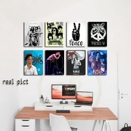 WALL DECOR POSTER HIASAN DINDING MUSISI BAND SLANK/ HIASAN DINDING POSTER AESTHETIC/ TREND/ REAL PIC