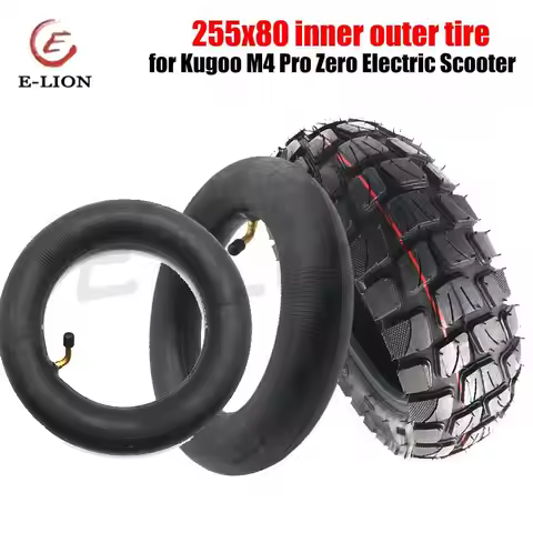 For Kugoo M4 Pro Quick 3 Zero 10X Inokim electric scooter 255x80 inner and outer tires 10x2.50 inner