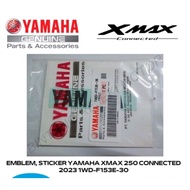 EMBLEM, STICKER YAMAHA XMAX 250 CONNECTED 2023 1WD-F153E-30 ORIGINAL