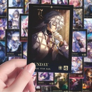 [Waterproof] Honkai Star Rail HSR Sticker black background 48 pieces