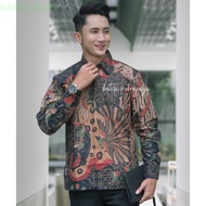 KEMEJA Men's Batik Shirts Men's Batik Shirts Men's Long Sleeve REGULAR Premium Batik Tops Men's Batik PRABU HRY Shirts Men's Batik Shirts Men's Long Sleeve Slimfit Modern Casual Premium
