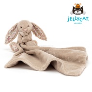 Jellycat蒙布朗碎花灰兔安撫巾