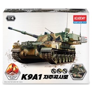 Academy Hobby Model Kit – 4D Kit K9A1 Self-Propelled Howitzer, Pre-Colored Snap-Fit