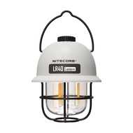 NITECORE LR40 100ลูเมนสามดวงโคมไฟตั้งแคมป์บรรยากาศย้อนยุครองรับ USB ชาร์จโดยตรง