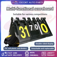 3H Portable Sports Scoreboard | Scoreboard for Basketball, Soccer, Badminton & Volleyball
