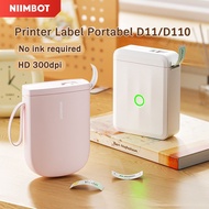 NIIMBOT D11H D110 Label Printer Portable Thermal Label Printer, Price Tag, Name Sticker Printer