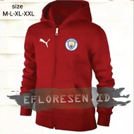 Mancester City Zipper Jacket/ Zipper Jacket /Original Men's Zipper Jacket/ Zipper Jacket /Wanita