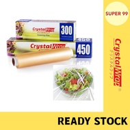 CRYSTAL WRAP Catering Flim Crystal Wrap Catering Film / Food Wrap Film / Cling Film in Cutter box