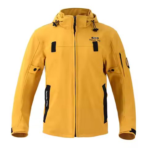 FEHER Motorcycle Jacket Men Waterproof Motocross Riding Clothing Cold-proof Motorbike Jacket CE Prot