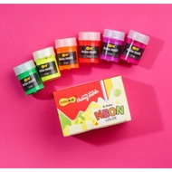 6-color neon watercolor WACO-C011