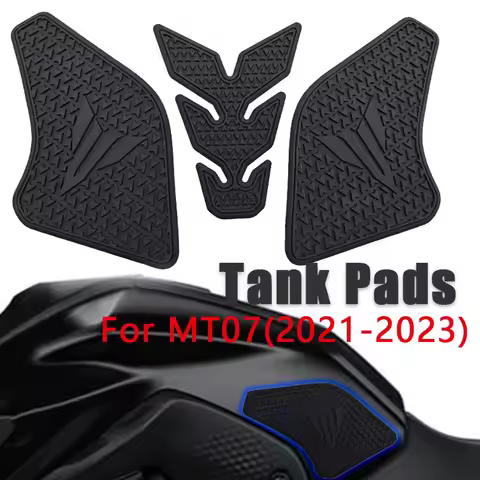 For Yamaha MT 07 mt07 MT-07 MT07 mt 07 mt-07 2021 2022 2023 Motorcycle Side Fuel Tank Sticker wear-r