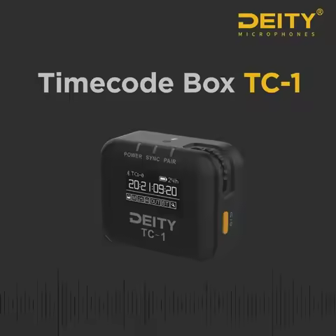 Aputure DEITY TC-1 Wireless Timecode Box Time Coder For Living Streaming Video Recording With APP Co