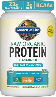 Bột đạm thuần chay hữu cơ Garden of Life Raw Organic Protein 20 Servings
