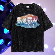 LASTHOPE 'COLDPLAY' WASHING TSHIRT COLDPLAY T-SHIRT/ COLDPLAYkaos band COLDPLAY CONCERT T-SHIRT/