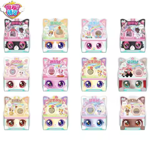 Genuine Kawaii Catchiniping Hatchuping Wishcat Cat Wishing For A Cat Girl Play House Toys Teenieping