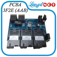 PCBA 3F2E 3FO 2ETH MEDIA CONVERTER 10 100