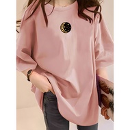 2Q3089  Tshirt Women Plus Size Clothes T shirt Crop Top Women's T shirt Blouse Internet Ba