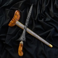 Keris Sinom Pamor Buntel Mayit Tangguh Mataram Sepuh