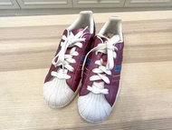 adidas 愛迪達桃紅雷射貝殼鞋 （23.5cm）