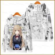 NS2 The Angel Next Door Spoils Me Rotten Anime Hoodie 3D Long Sleeve Sweatshirt Cosplay Shiina Mahir