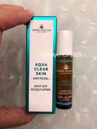 (現貨) ~SANS SOUCIS 泉水甘菊去痘無瑕修復液 5ml (SANS SOUCIS Aqua Clear Skin Anti-Blemish Stick) ~到期日: 2025年 02月