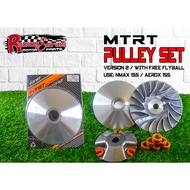 mtrt version 2 pulley set nmax 155 v2 aerox 155 with  flyball