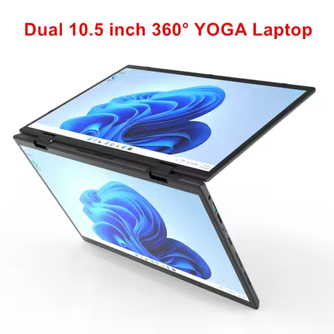 Topton L15 360° YOGA Laptop Intel N95 N100 Dual 10.5 Inch IPS Touch Screen Windows 11 2 in 1 Tablet 
